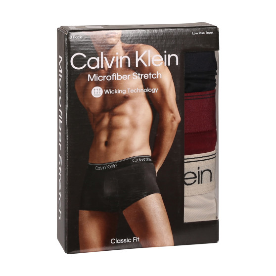 3PACK vīriešu bokseru šorti Calvin Klein daudzkrāsaini (NB2569A-Q11)