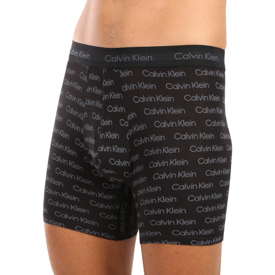 3PACK vīriešu bokseru šorti Calvin Klein daudzkrāsaini (NB3057A-QYP)