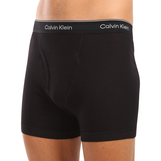 3PACK vīriešu bokseru šorti Calvin Klein melni (NB4003A-001)