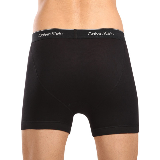 3PACK vīriešu bokseru šorti Calvin Klein melni (NB4003A-001)