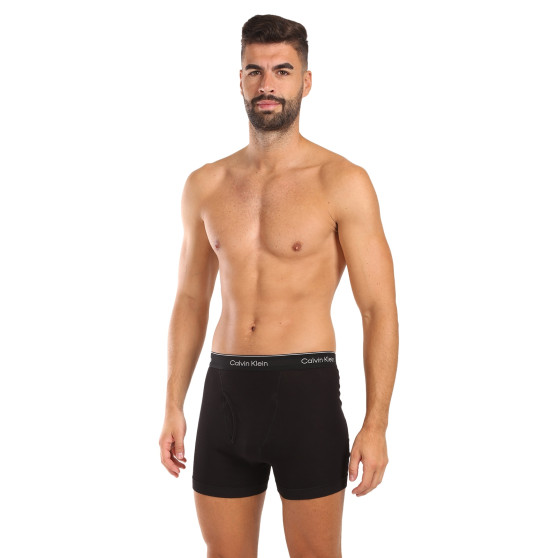 3PACK vīriešu bokseru šorti Calvin Klein melni (NB4003A-001)