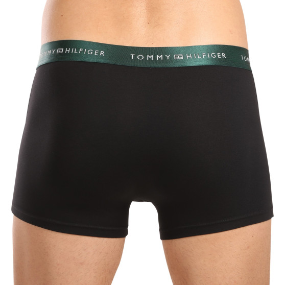 3PACK vīriešu bokseru šorti Tommy Hilfiger melni (UM0UM03411 0SJ)