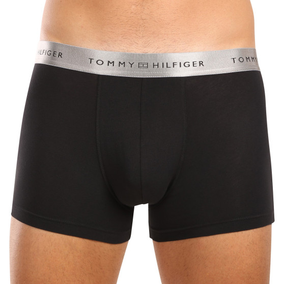 3PACK vīriešu bokseru šorti Tommy Hilfiger melni (UM0UM03411 0SJ)