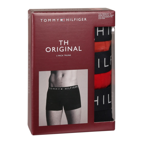 3PACK vīriešu bokseru šorti Tommy Hilfiger daudzkrāsaini (UM0UM03180 0RW)