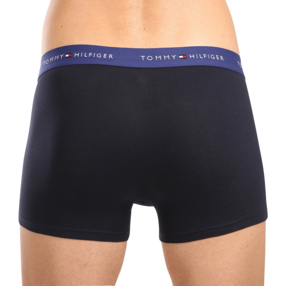 3PACK vīriešu bokseru šorti Tommy Hilfiger tumši zili (UM0UM02763 0WN)