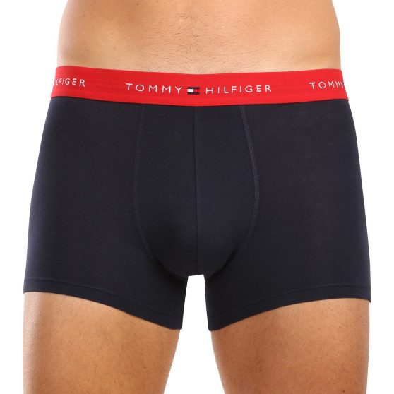 3PACK vīriešu bokseru šorti Tommy Hilfiger tumši zili (UM0UM02763 0WN)